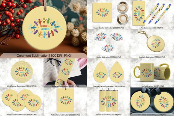 Color My School Crayon PNG: A Strategic Asset for Modern Educational Merchandising and Creative Design