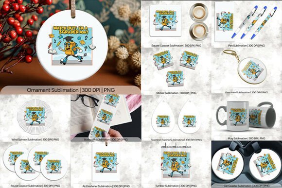 Evaluating the Watch Out I’m a 3rd Grader PNG Design for Custom Crafting Projects