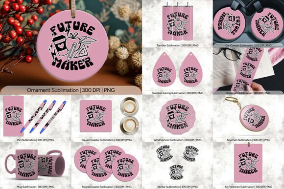 Future Maker Retro Sublimation Bundle: What’s Included
