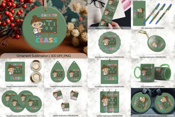 Maximizing Creativity and Profit with the Back to Class Sublimation PNG Design Collection