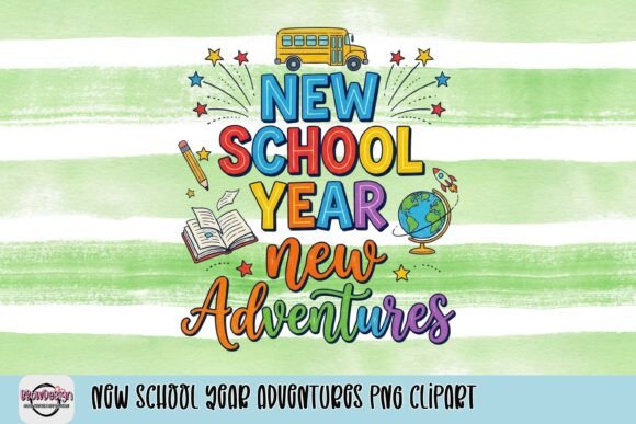 New School Year Adventures PNG Clipart