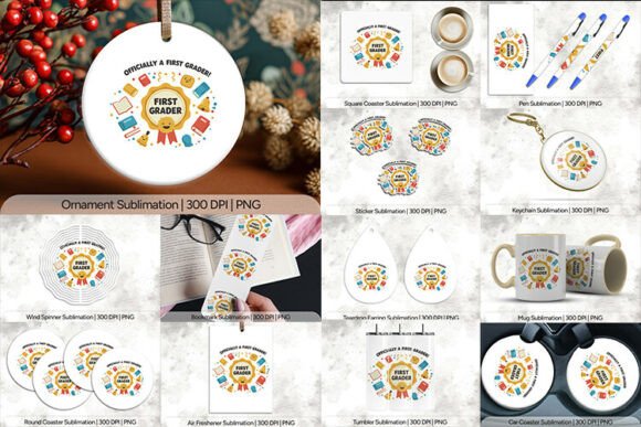 Official First Grader Sublimation PNG: A Strategic Asset for Modern Creators and Educators