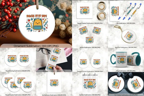 Pack It Up School Sublimation Bundle: A Comprehensive Evaluation for Educators and Crafters