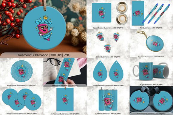 Unlock Your Creative Potential with the Crayon Boss Sublimation Bundle