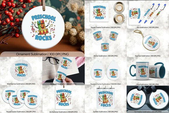 Unlocking Creativity with the Preschool Rocks Sublimation PNG Design Collection